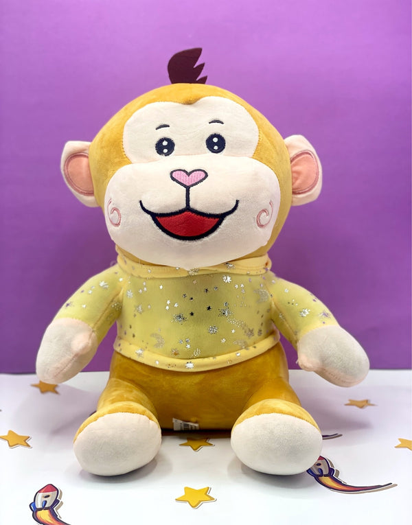 Monkey Style Stuffed Plush Toy - 5052ST - Planet Junior