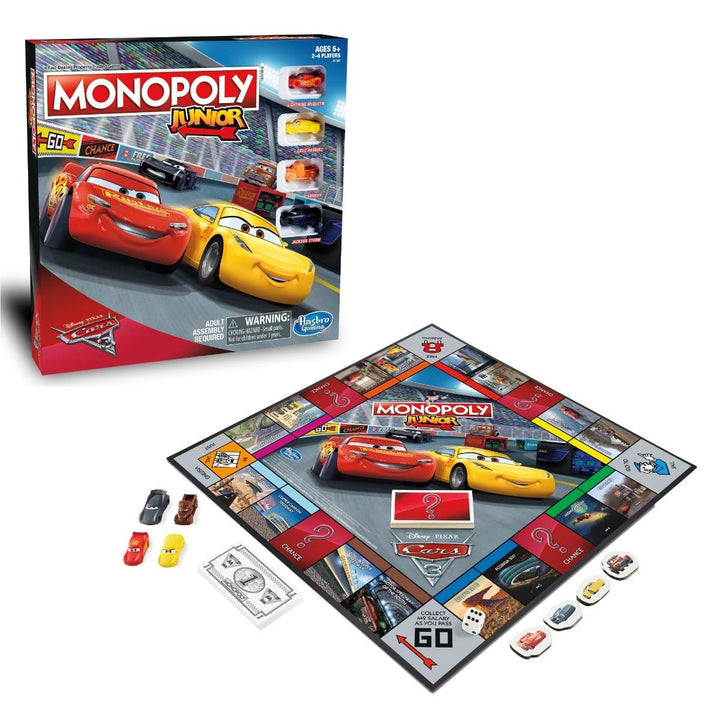 Monopoly Junior - Cars Edition - ST20595 - Planet Junior