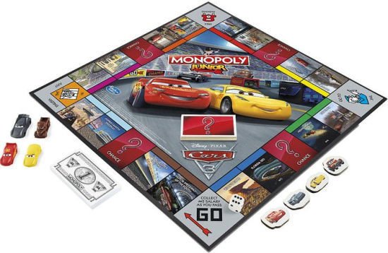 Monopoly Junior - Cars Edition - ST20595 - Planet Junior