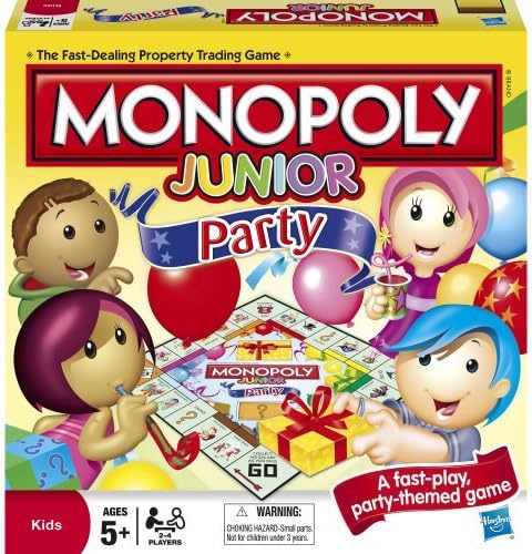 Monopoly Junior Party Board Game - ST20595-1 - Planet Junior