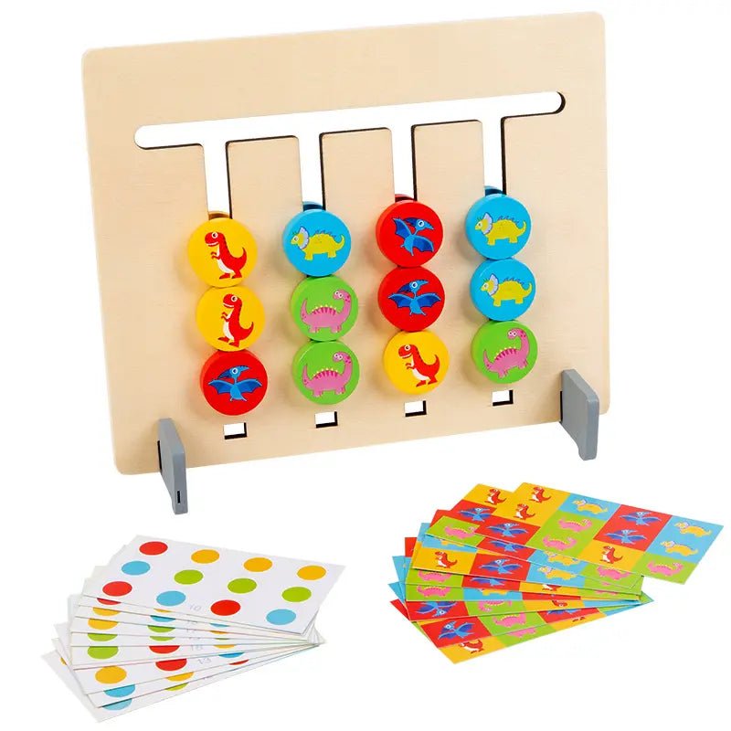 Montessori Educational Wooden Puzzle Circle Game - RTXBL - Planet Junior