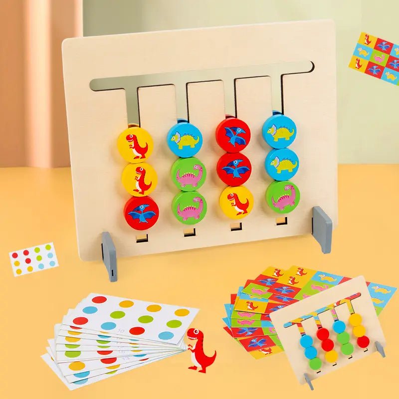 Montessori Educational Wooden Puzzle Circle Game - RTXBL - Planet Junior
