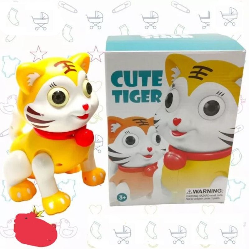 Musical Cute Tiger with Lights - ST21643 - Planet Junior