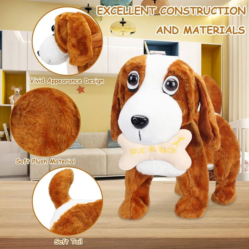 Musical Dog Plush Toy - ATFNCHI - Planet Junior