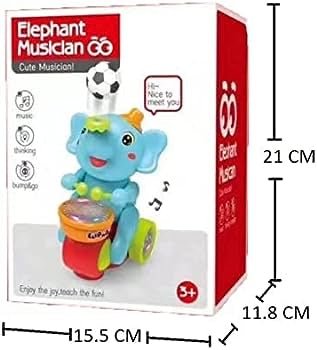 Musical Elephant Toy - OB5096 - Planet Junior