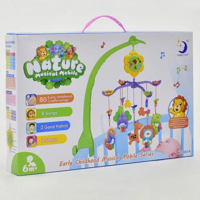 Nature Musical Cot Mobile with Soft Toys - 60217 - Planet Junior