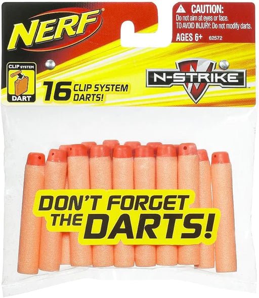 Nerf Clip System Streamline Darts, 16 pcs - 62572 - Planet Junior