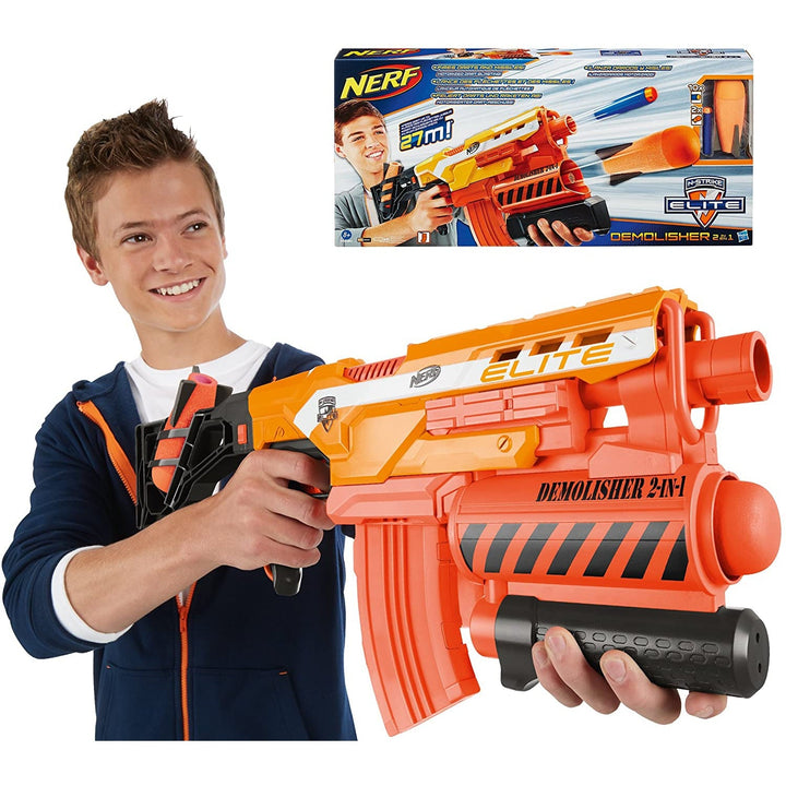 Nerf Elite Demolisher 2-in-1 Blaster - A8494 - Planet Junior