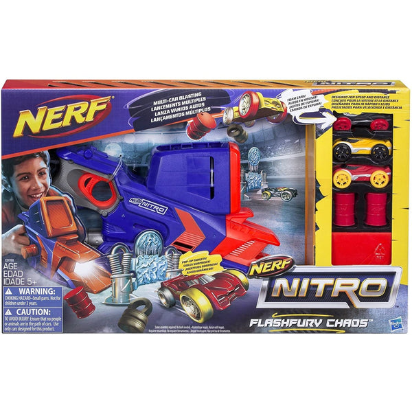 Nerf Nitro Flashfury Chaos Car Blaster - C0788 - Planet Junior