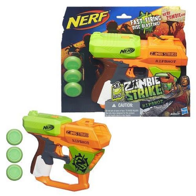 Nerf Zombie Strike Ripshot Blaster - A6897 - Planet Junior