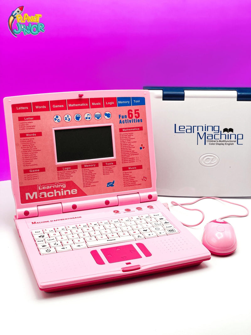 New 65 Educational Functions Laptop for Kids - ZZT211B - Planet Junior