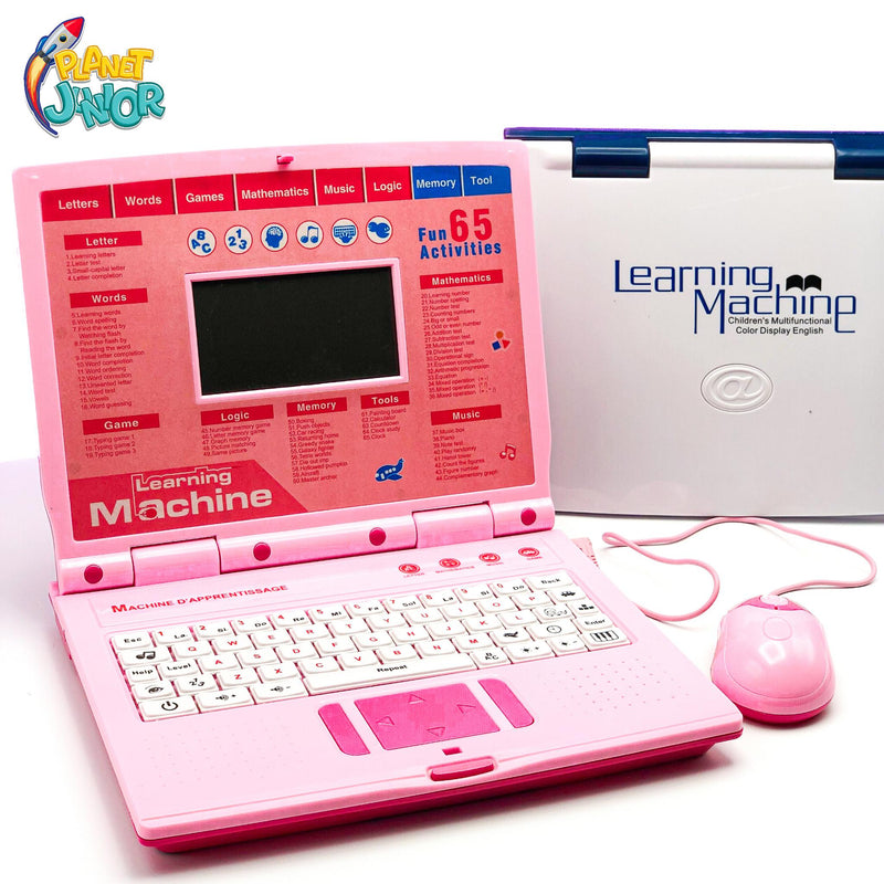 New 65 Educational Functions Laptop for Kids - ZZT211B - Planet Junior