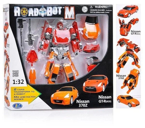 Nisan Transformers RoadBot Kids Action Figures Model - 54100 - Planet Junior