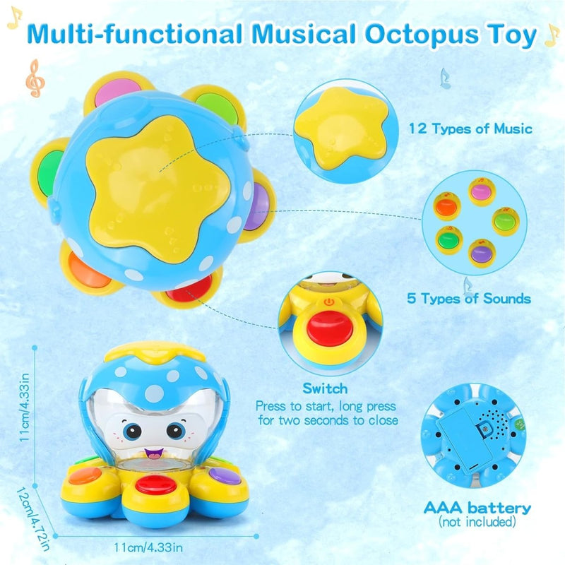 Octopus Musical Drum - SLT91134 - Planet Junior