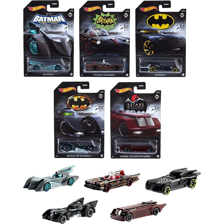 Original Hot Wheels Batman Batmobile Series Diecast Model - GDG83 - Planet Junior