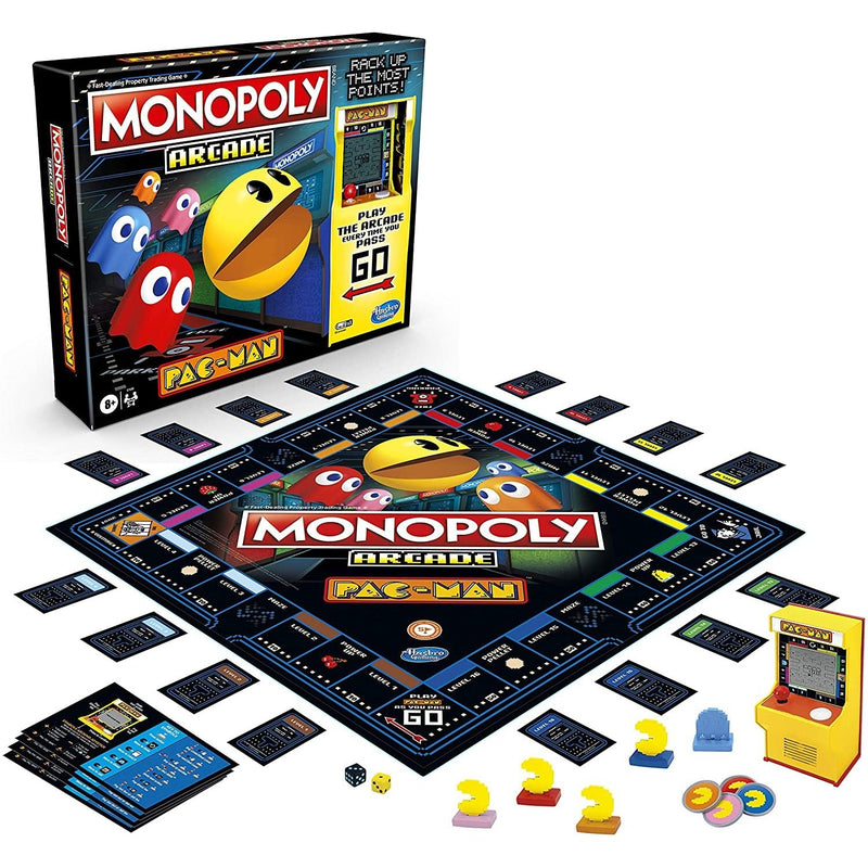 Original Monopoly Arcade Pac-Man Board Game - E7030 - Planet Junior