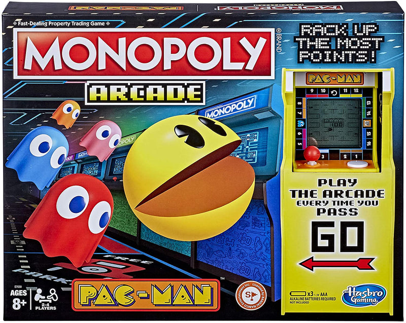 Original Monopoly Arcade Pac-Man Board Game - E7030 - Planet Junior