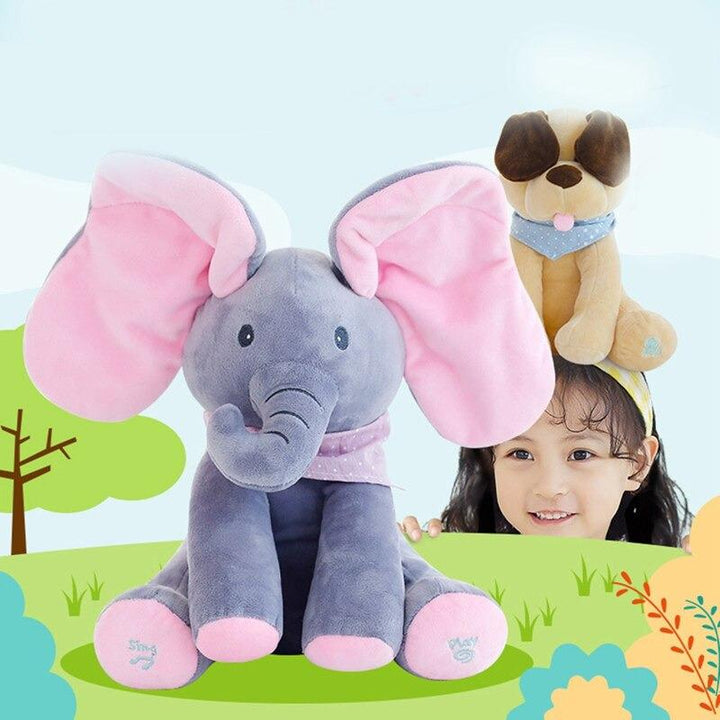 Peek-A-Boo Musical Elephant - RT123 - Planet Junior