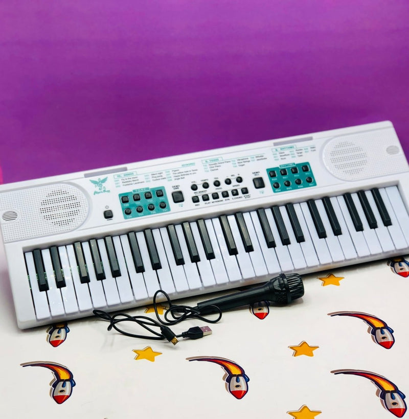 Piano Keyboard With Microphone - 49 Keys - MG168 - Planet Junior
