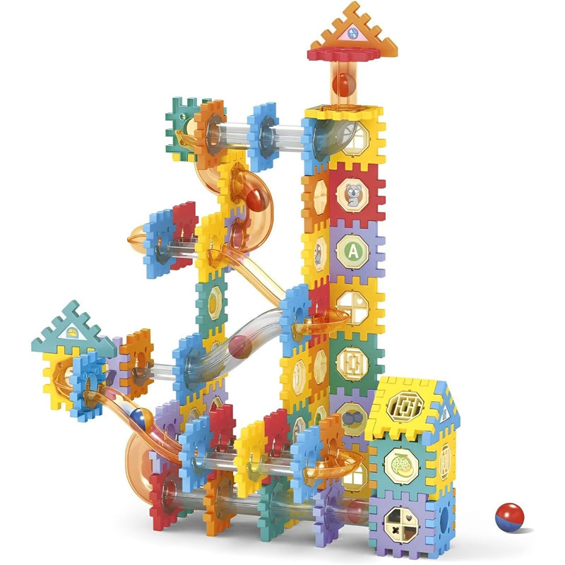 Pipeline Rolling Ball Building Blocks - 125 Pieces - A0125 - Planet Junior