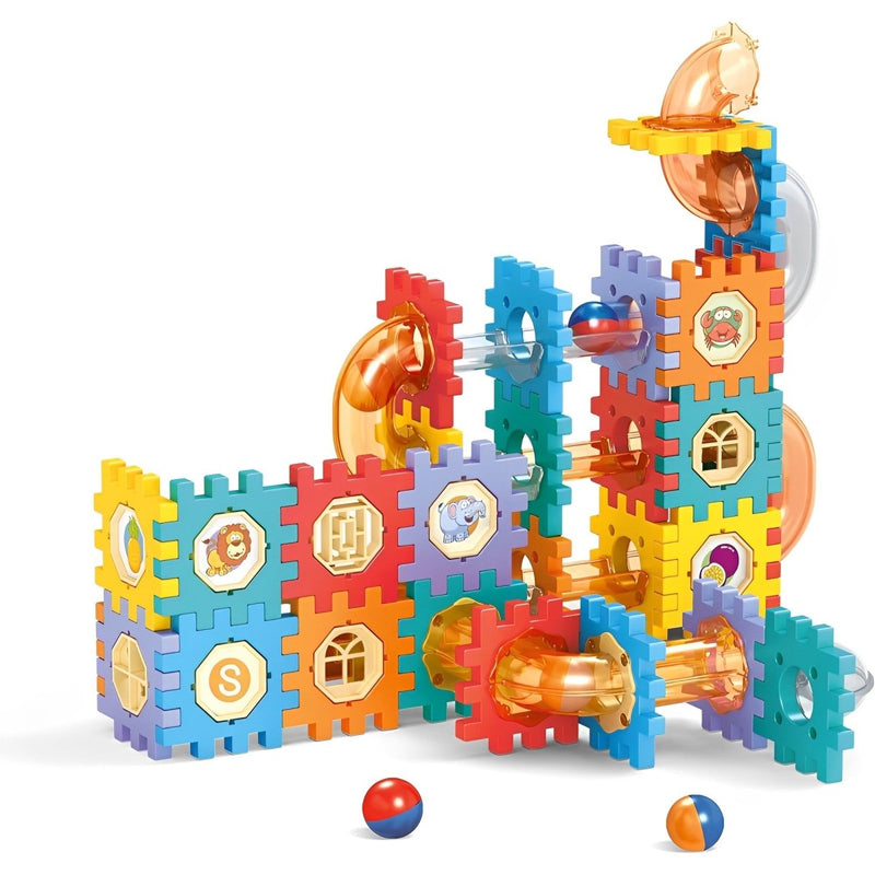 Pipeline Rolling Ball Building Blocks - 125 Pieces - A0125 - Planet Junior