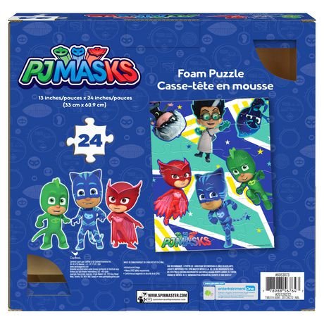 PJ Masks 24-Piece Foam Puzzle - 6062764 - Planet Junior