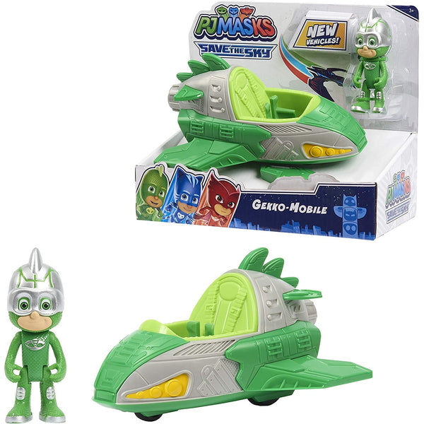 PJ Masks Save The Sky Gekko and Gekko Mobile Vehicle - 95823 - Planet Junior