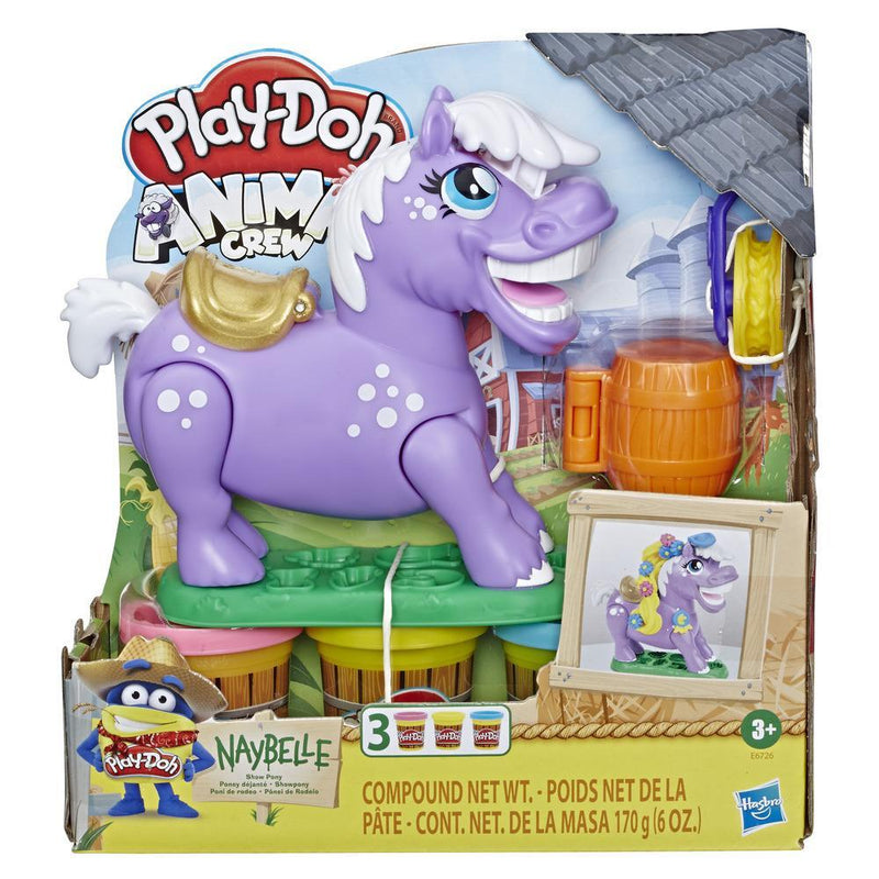 Play Doh Animal Crew Pony Farm Animal Playset - E6726 - Planet Junior