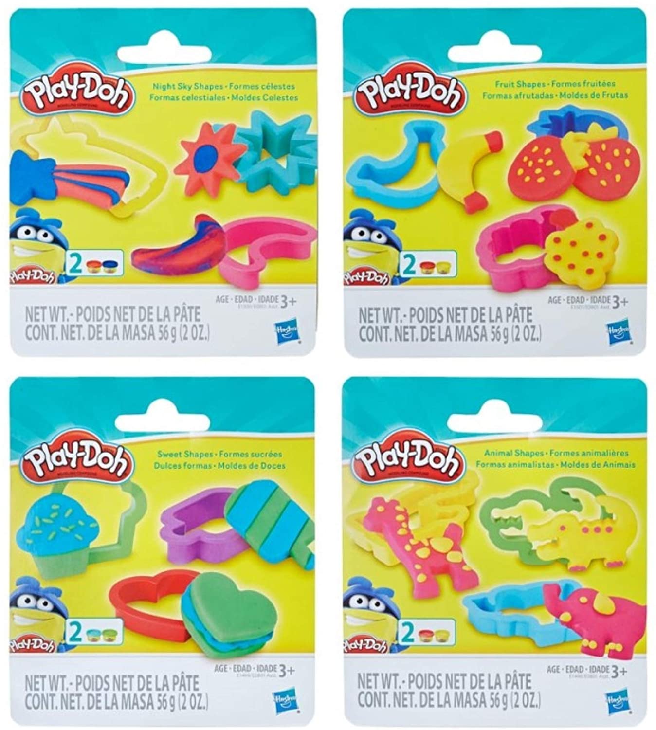Play-Doh Fruit Shapes Moulds Set - E0801 - Planet Junior