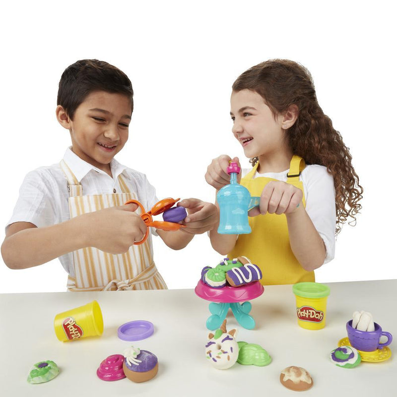 Play-Doh Kitchen Creations Donuts Set with 4 Colours - E3344 - Planet Junior