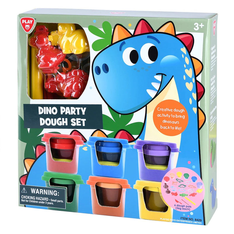 PlayGo Dino Party Dough Set - 8429 - Planet Junior