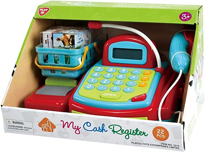 PlayGo Electronic Scanning Cash Register - 3215 - Planet Junior