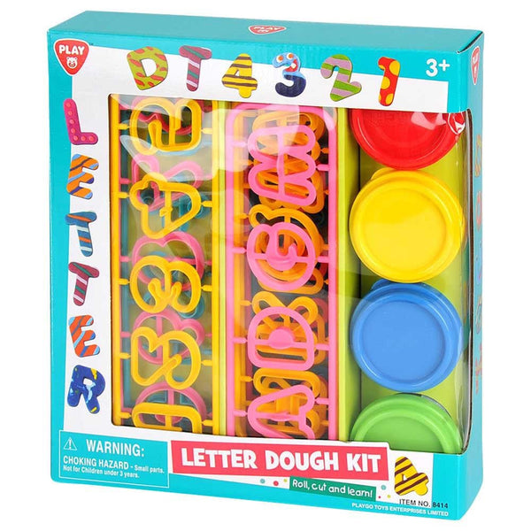 PlayGo Letter Dough Kit - 8414 - Planet Junior