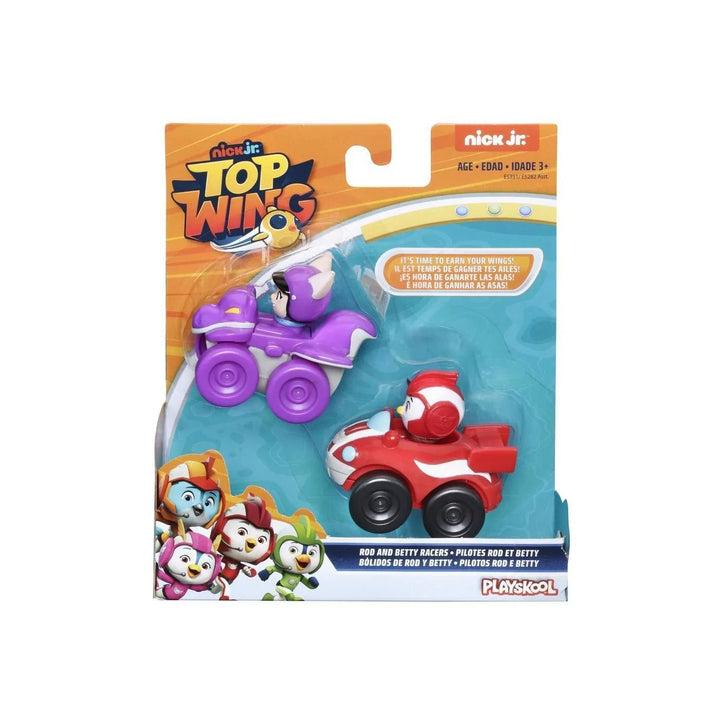 Playskool Top Wing Rod and Betty Racers - E5282 - Planet Junior