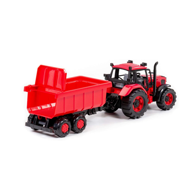 Polesie BELARUS Tractor with Trailer | European Made - 91321 - Planet Junior