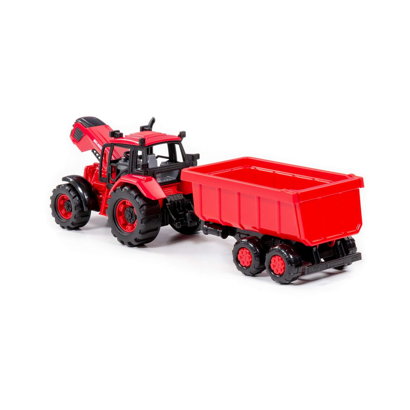 Polesie BELARUS Tractor with Trailer | European Made - 91321 - Planet Junior