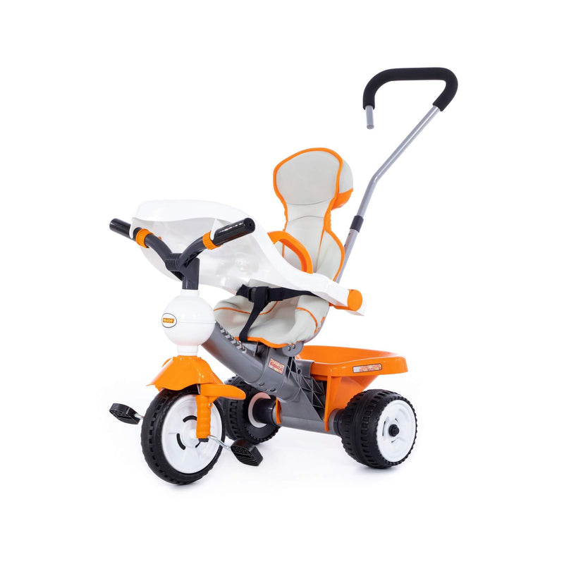 Polesie Didactic Tricycle with Playbar, Handle, Straps, and Seat Cover | European Made - 46550 - Planet Junior