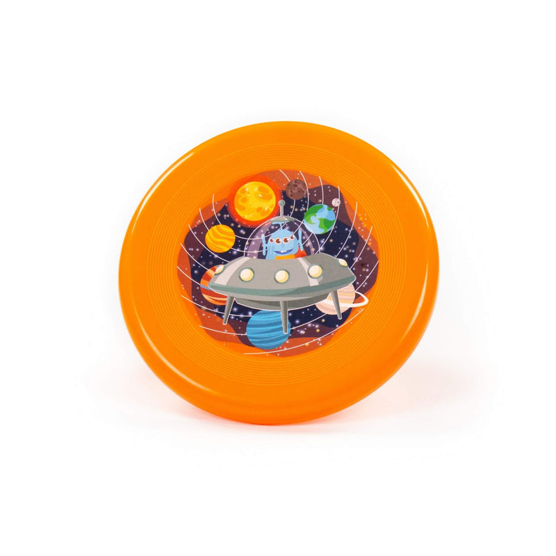 Polesie Flying Saucer, Dia. 205 mm (Orange) | European Made - 89953 - Planet Junior