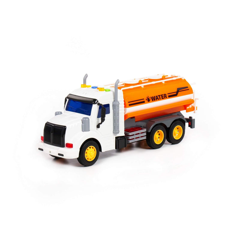 Polesie Profi City Sprinkler Truck (Orange) | European Made - 89809 - Planet Junior