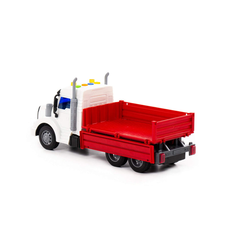 Polesie Profi Drop-Side Truck (RED/ WHITE) | European Made - 91673 - Planet Junior