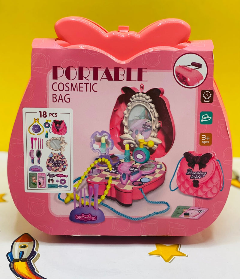 Portable Cosmetic Bag For Girls - UT203 - Planet Junior