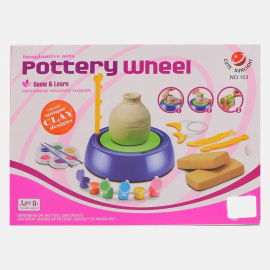 Pottery Wheel Play Set for Kids - SL103 - Planet Junior