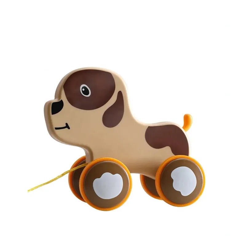 Pull Along Dog with String - 58077 - Planet Junior