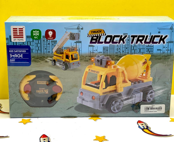Remote Control LEGO Blocks Construction Truck - ZT2803 - Planet Junior