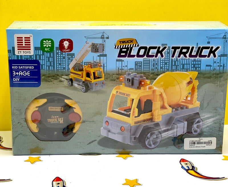 Remote Control LEGO Blocks Construction Truck - ZT2803 - Planet Junior
