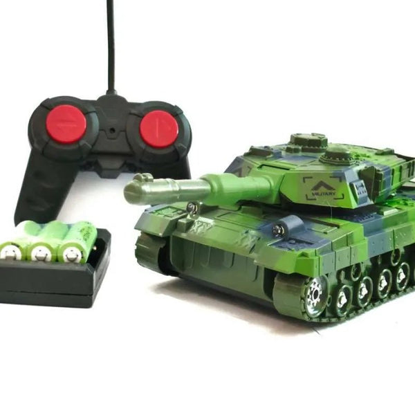 Remote Control Tank Model with Light & Sound - 8996 - Planet Junior