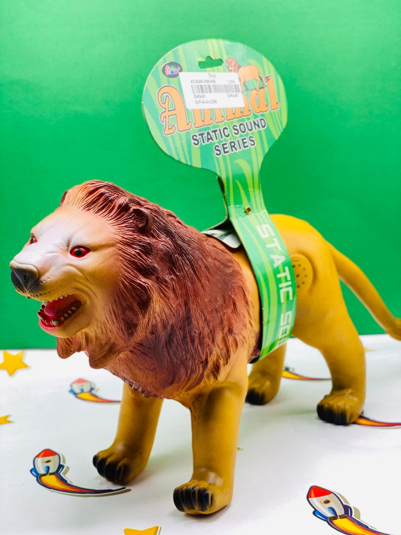 Rubber Musical Lion Toy - AT3424C - Planet Junior