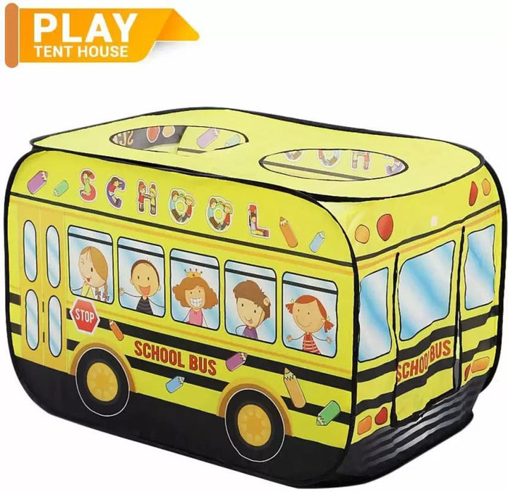 School Bus Tent House With 50 Balls - 7032 - Planet Junior