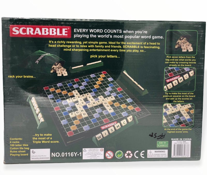 Scrabble Original Board Game - KK65442 - Planet Junior