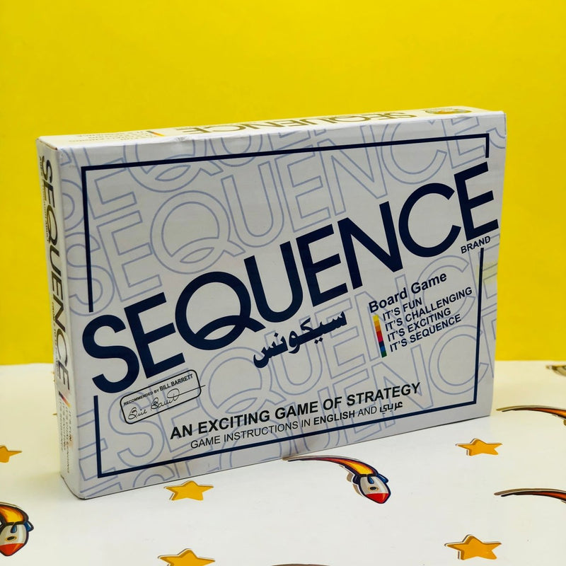 Sequence Strategy Board Game - 8001Q - Planet Junior